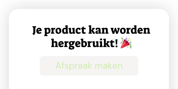 Keuze voor hergebruik